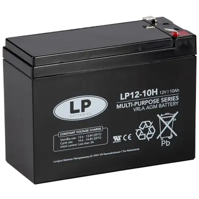 LP Batteries LP Multipurpose AGM accu 12V 9,9Ah - VRLA LP12010H T2