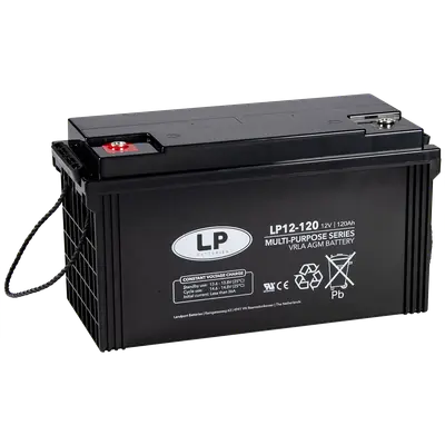 LP Batteries LP Multipurpose AGM accu 12V 125,9Ah - VRLA LP12120 T11