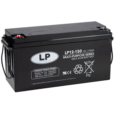 LP Batteries LP Multipurpose AGM accu 12V 157,6Ah - VRLA LP12150 T11