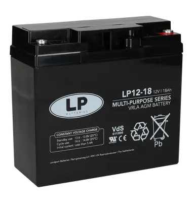 LP Batteries LP Multipurpose AGM accu 12V 19,8Ah - VRLA LP12018 T12V
