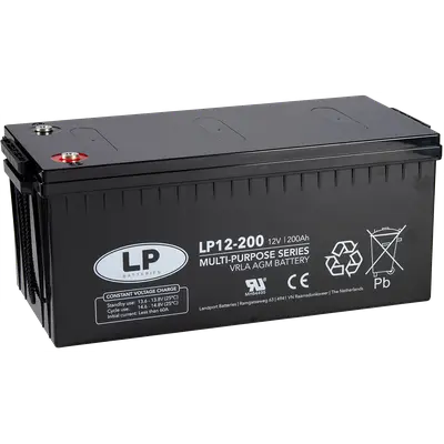 LP Batteries LP Multipurpose AGM accu 12V 209,8Ah - VRLA LP12200 T11