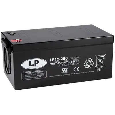 LP Batteries LP Multipurpose AGM accu 12V 262Ah - VRLA LP12250 T11