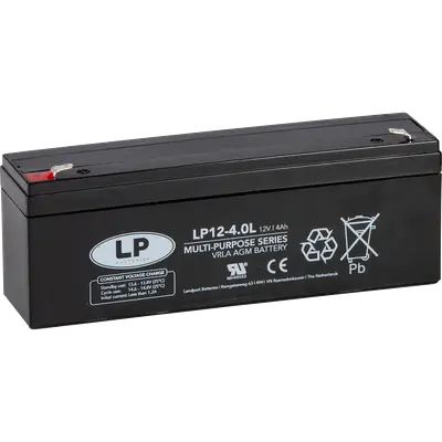 LP Batteries LP Multipurpose AGM accu 12V 4Ah - VRLA LP12004L T1